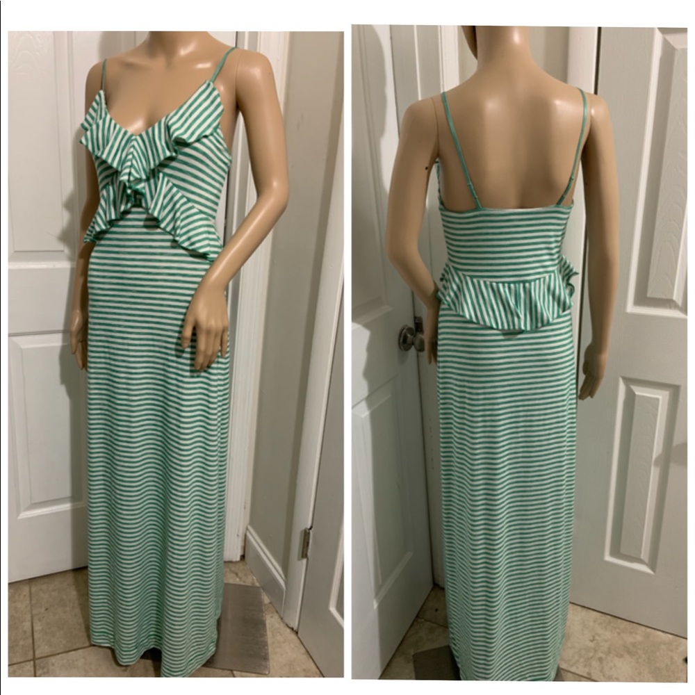 Max Studio Maxi stripe dress size small